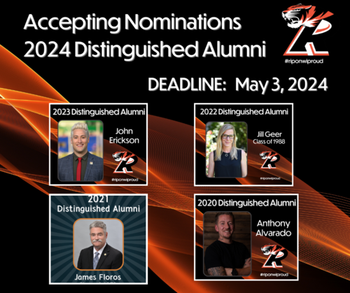 2024 Distinguished Alumni Nominations